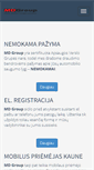 Mobile Screenshot of mdgroup.lt